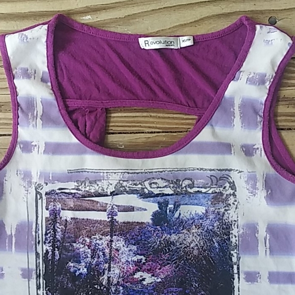 🌹4 for $20🌹Revolution by Ricki's Floral Blouse - Picture 2 of 5